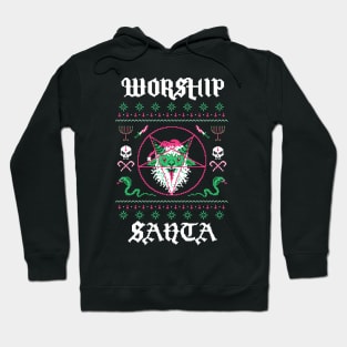 Worship Santa Hoodie